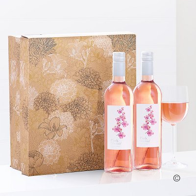 Californian Zinfandel Rose Wine Duo Gift Set. Code: JGFD21142RR | National and local delivery