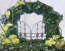 Yellow Woodland Gates of Heaven Funeral Flowers Code: JGF142YWGH