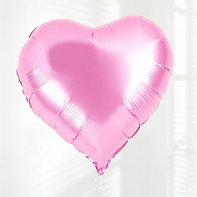 Pink Heart Fun Helium Balloon Code: JGF112PHB | Local Delivery Or Collect From Shop Only