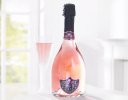 Happy birthday sparkling rosé wine and balloon celebration with Luxury Chocolates  Code: JGFB6RWBGSC | local delivery or collect from shop only
