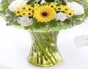 Cheerful Sunshine Vase Code: JGF8089YW  | Local Delivery Or Collect From Shop Only