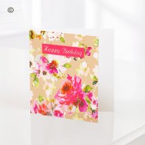 Happy Birthday Greetings Card C08451ZF | National and Local Delivery