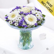Azure Vase Code: JGFA928871BV | Local Delivery Or Collect From Shop Only