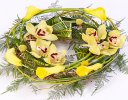 Yellow Woodland Wreath Code: F13210YS