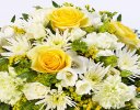Classic Yellow and White Posy Code: F13090YS | National and Local Delivery