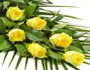 Simple Yellow Rose Sheaf Code: F13511YS | National and Local Delivery