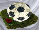 Football Funeral Flowers / 3D Football Code: JGF2301FB