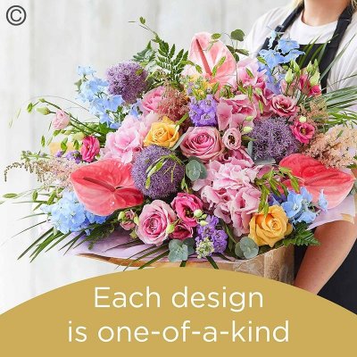 Florist Choice Hand-Tied Code: HT12S | National Delivery and Local Delivery Or Collect From Shop