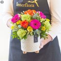Arrangement made with the finest seasonal flowers Code: ARR1 | National delivery and local delivery or collect from our shop
