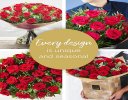 Valentines luxury 24 red rose hand-tied Code: VCROR2400 | National delivery and local delivery or collect from our shop