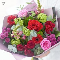 Valentines romantic mixed hand-tied Code: Code: VHT4 | National delivery and local delivery or collect from our shop