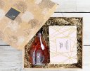 Sparkling rosé wine and luxury salted caramel truffles gift set Code: JGFC041SRSCT | Local Delivery Or Collect From Shop Only