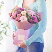 Mother's day pastels flower gift box Code: MDGBOXP1 | Local delivery or collect from our shop only