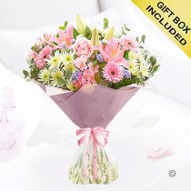 Happy mothers day hand-tied Code: JGFM475HMHT | Local delivery or collect from our shop only