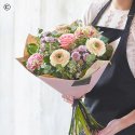 Mothers day pastels lily free hand-tied Code: MDLFHTP1  | National delivery and local delivery or collect from shop