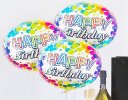 Happy birthday prosecco and balloon celebration gift with chocolates Code: JGFH42CPHBC | local delivery or collect from shop only