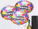 Happy anniversary prosecco and balloons party Code: JGFA11HASP | Local Delivery Or Collect From Shop Only