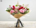 Lily Free Florists Choice Hand tied bouquet made with seasonal flowers Code: LFHT5 | National / local delivery or collect from shop