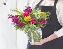 Lily free flowers in a vase brights florist choice Code: LFVASE1B | National delivery and local delivery or collect from our shop