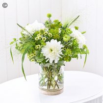 Flowers in a vase neutral florist choice Code: VASE1N | National delivery and local delivery or collect from our shop