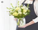 Lily free flowers in a vase neutral florist choice Code: LFVASE2N | Local delivery or collect from our shop Only