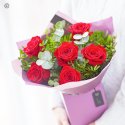 Half Dozen Red Rose Valentine's Gift Box Code: VCGBR0600 | National delivery and local delivery or collect from shop