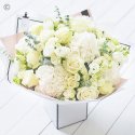 Beautifully Simple Showstopper White Flower Bouquet Code: SIWHT3 | National delivery and local delivery or collect from shop