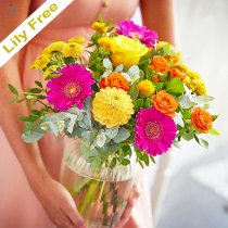 Lily free classic autumn in a vase Code: ALFVASEU1C | Local delivery or collect from shop only