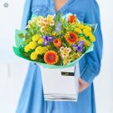 Classic Spring bouquet with luxury chocolate truffles Code: Code: SCHT0100 | National delivery and local delivery or collect from shop