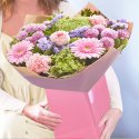 Mothers day Pastel lily free bouquet Code: JGFMDLFHTP11 | Local delivery or collect from shop only