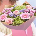 Mothers day Pastel lily free bouquet Code: JGFMDLFHTP11 | Local delivery or collect from shop only