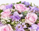 Rose and Freesia Posy Pink and Lilac Code: F13410PS | National and Local Delivery