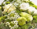 Woodland Green and White Posy Code: JGFF7140WGP | Local Delivery Or Collect From Shop Only