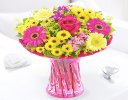 Summer vibrant vase Code: JGFS889SV | Local delivery or collect from our shop only